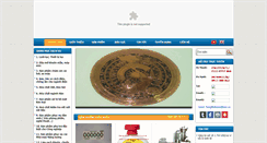 Desktop Screenshot of congnghiephungthinh.com